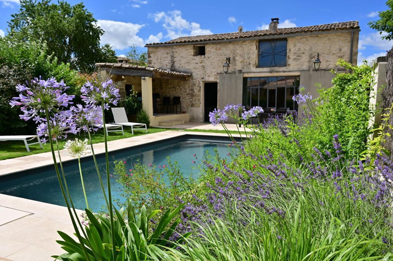 Gite De Charme "Puisneuf" Proche De Uzes Villa Flaux Eksteriør billede