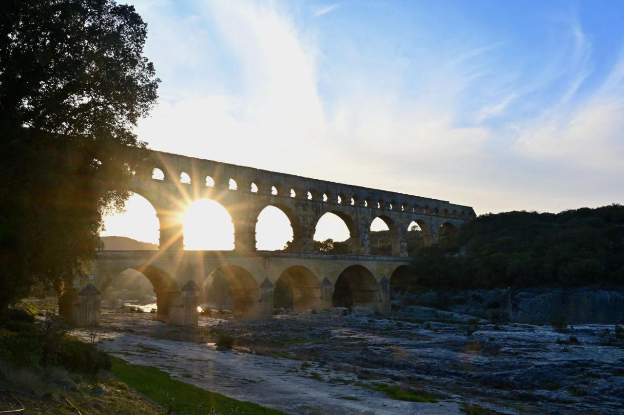 Gite De Charme "Puisneuf" Proche De Uzes Villa Flaux Eksteriør billede